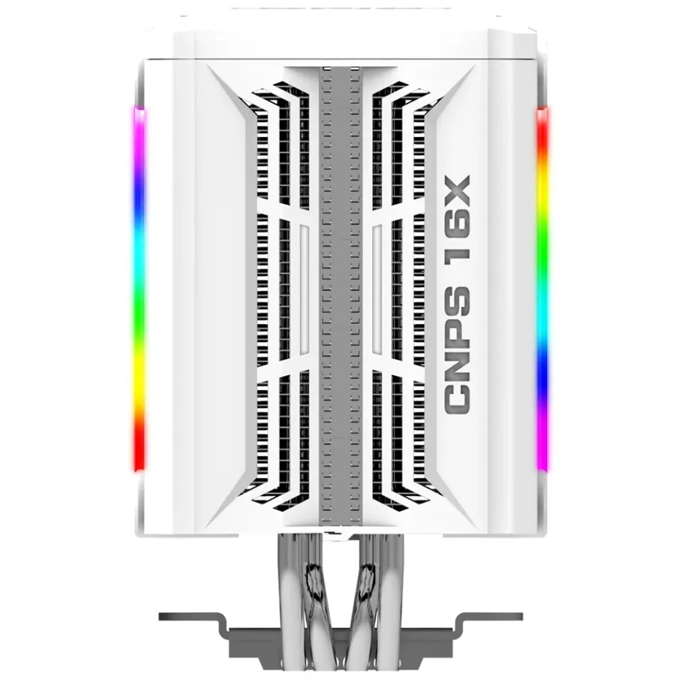Zalman chladič CPU CNPS10X OPTIMA II BLACK / 120mm RGB ventilátor / heatpipe / PWM / výška 160mm / pro AMD i Intel