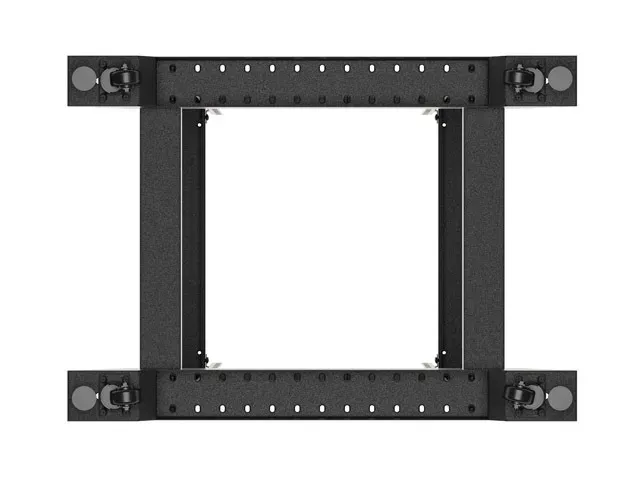 LANBERG OTEVŘENÝ RACK 27U 600X800 ČERNÝ V2
