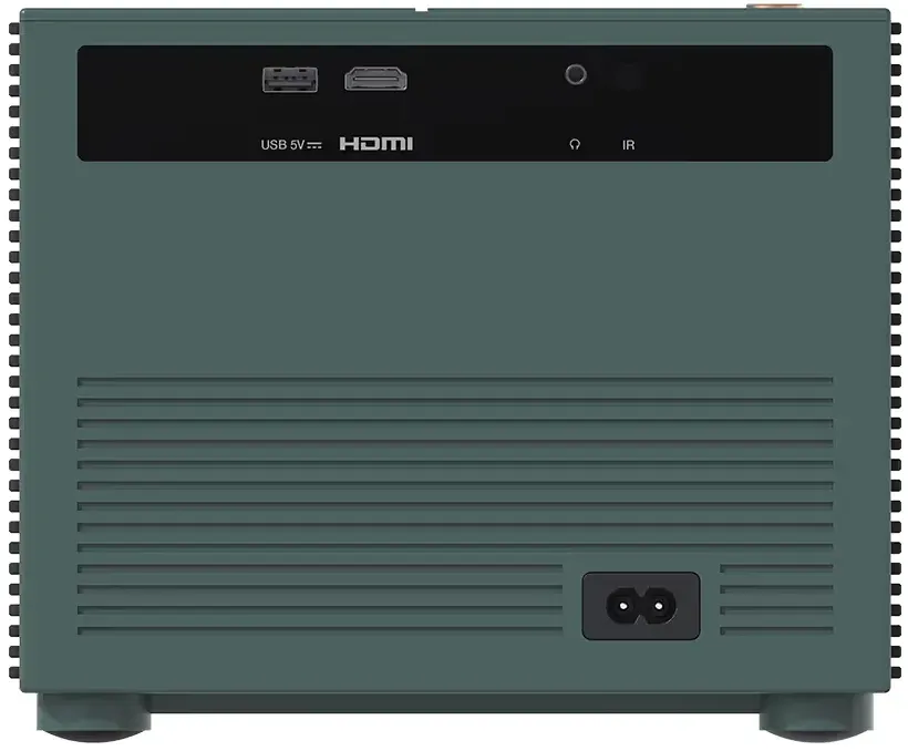 STRONG projektor MIRA 1/ LCD/ FHD (1920x1080)/ 300 ANSI lm/ USB 2.0/ HDMI/ BT/ Wi-Fi/ Repro/ Android 11/ šedo-zelený