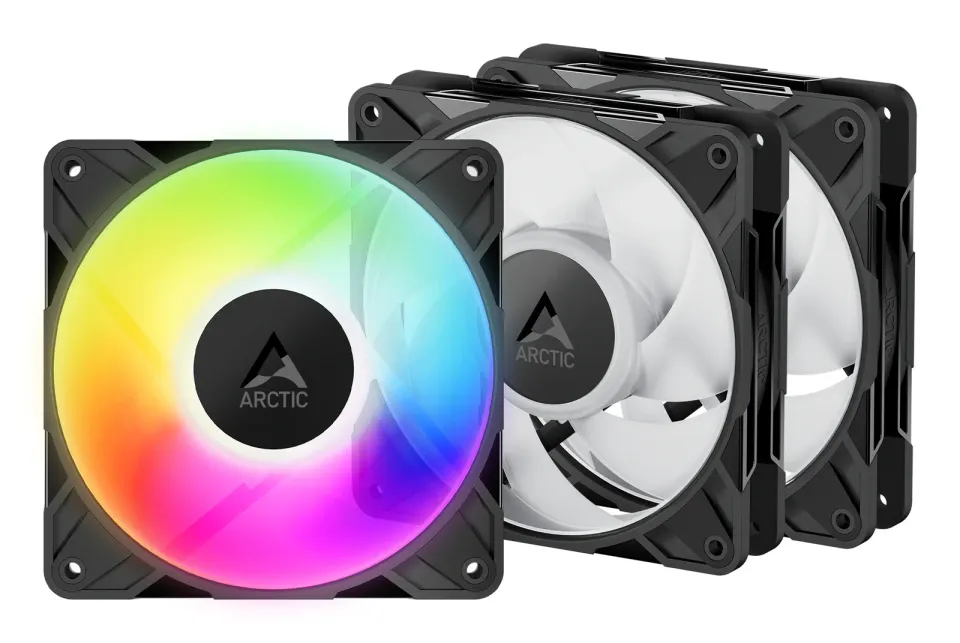 ARCTIC P12 Pro A-RGB Value pack (3 ks) ventilátor - 120mm, black