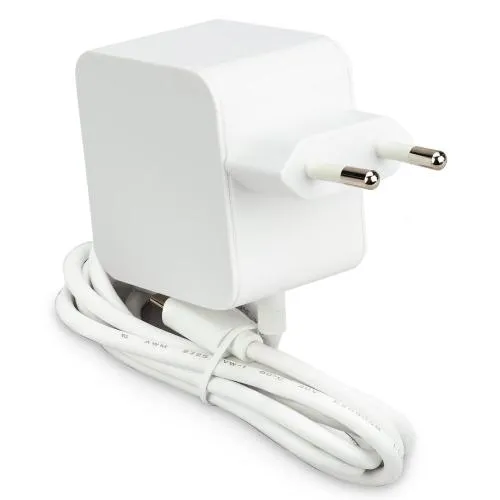RASPBERRY PI napájecí adaptér 27W/5A pro Rpi 5, USB-C, bílá