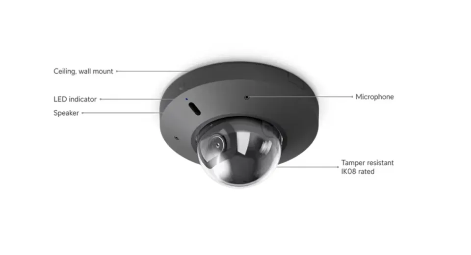 Ubiquiti UVC-G6-Mini-Dome-B - UniFi Enterprise G6 Mini Dome, černá