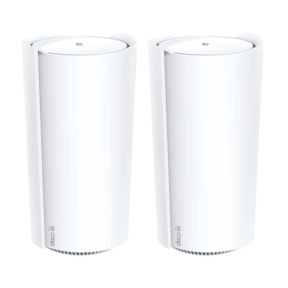 TP-Link Deco XE200(2er Pack) - Multi-Gig 10 Gbps AXE11000 Tri-Band Mesh Wi-Fi