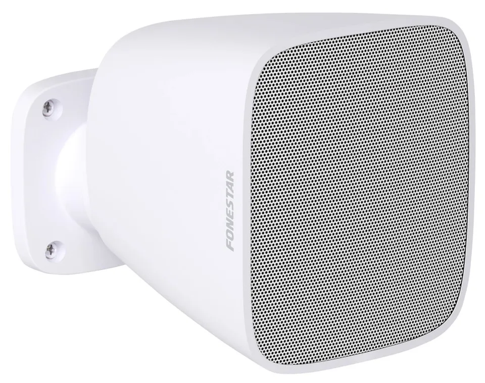 Fonestar Nástěnný reproduktor 12 W/8ohm 3" PP woofer, IP66, UV ABS, nast držák, 97×110×107 mm, bílý