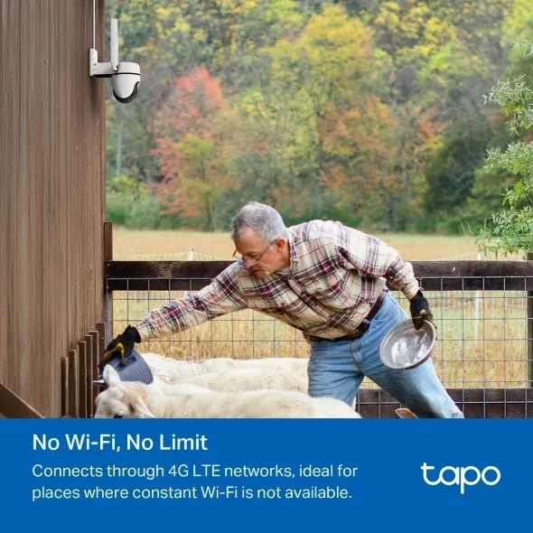 TP-LINK Tapo C501GW Venkovní 4G LTE otočná/naklápěcí kamera