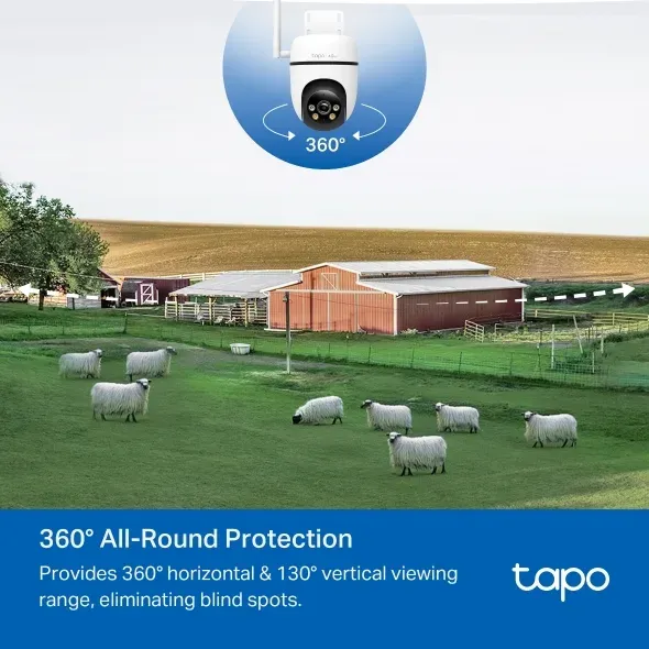 TP-LINK Tapo C501GW Venkovní 4G LTE otočná/naklápěcí kamera