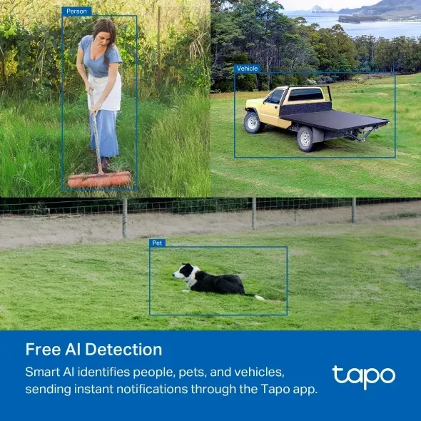 TP-LINK Tapo C501GW Venkovní 4G LTE otočná/naklápěcí kamera