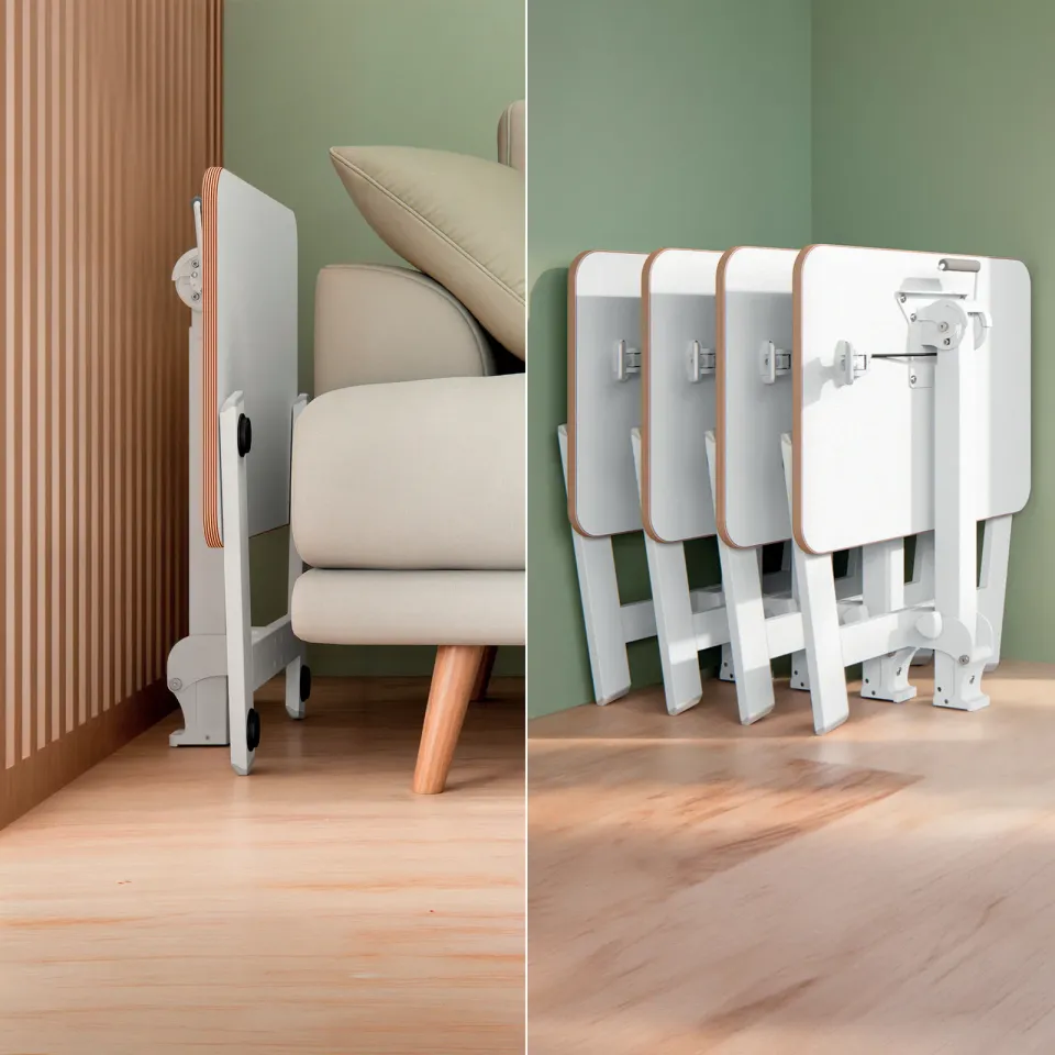 LEITZ výškově nastavitelný skládací ergonomický stůl Ergo, bílý