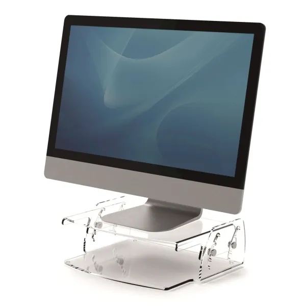 Fellowes stojan pod monitor Clarity nastavitelný