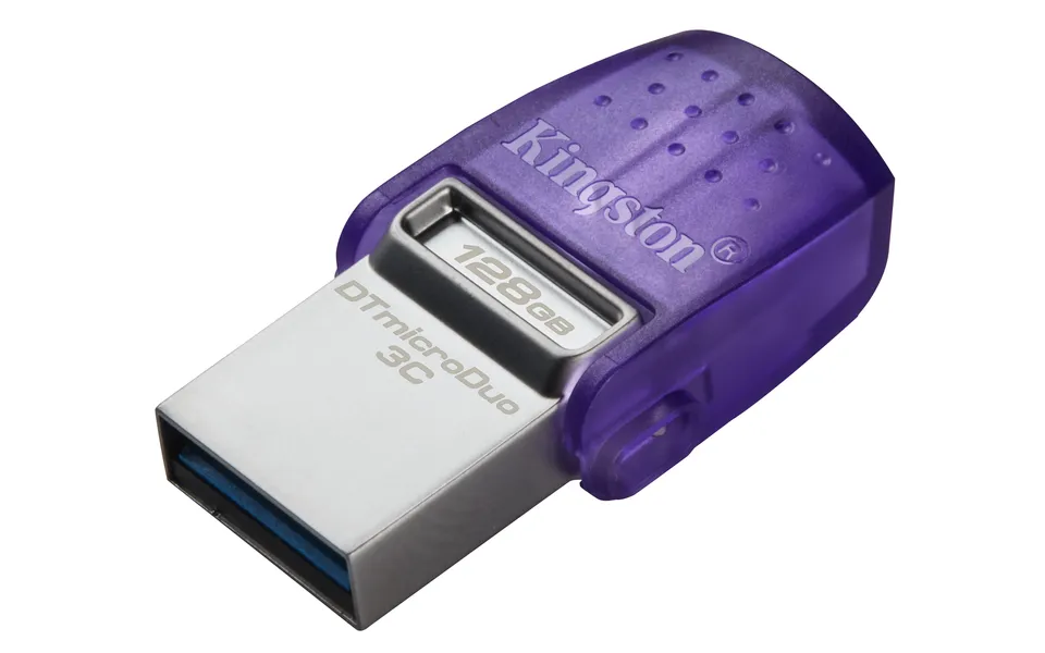 KINGSTON 128GB DataTraveler microDuo 3C 200MB/s dual USB-A + USB-C