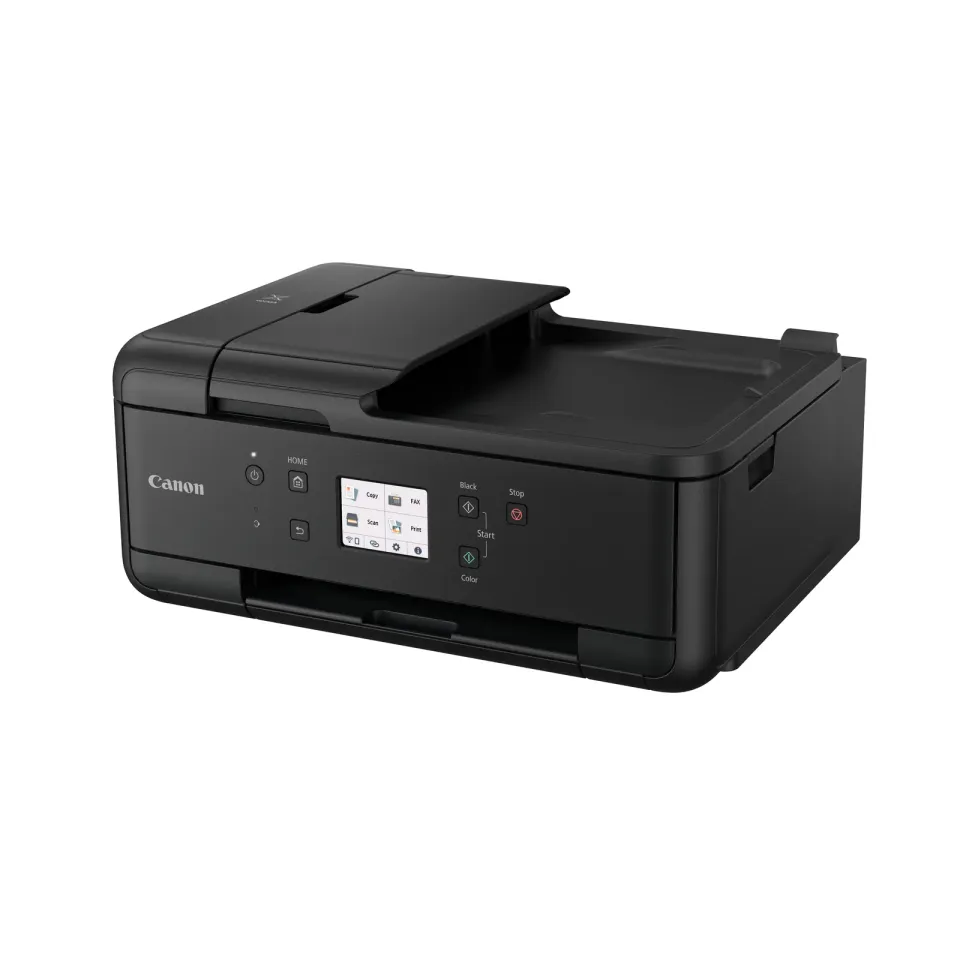 Canon PIXMA TR7650 – inkoustová multifunkce A4 4 v 1 s faxem, duplex, podavač dokumentů, Wi-Fi, černá