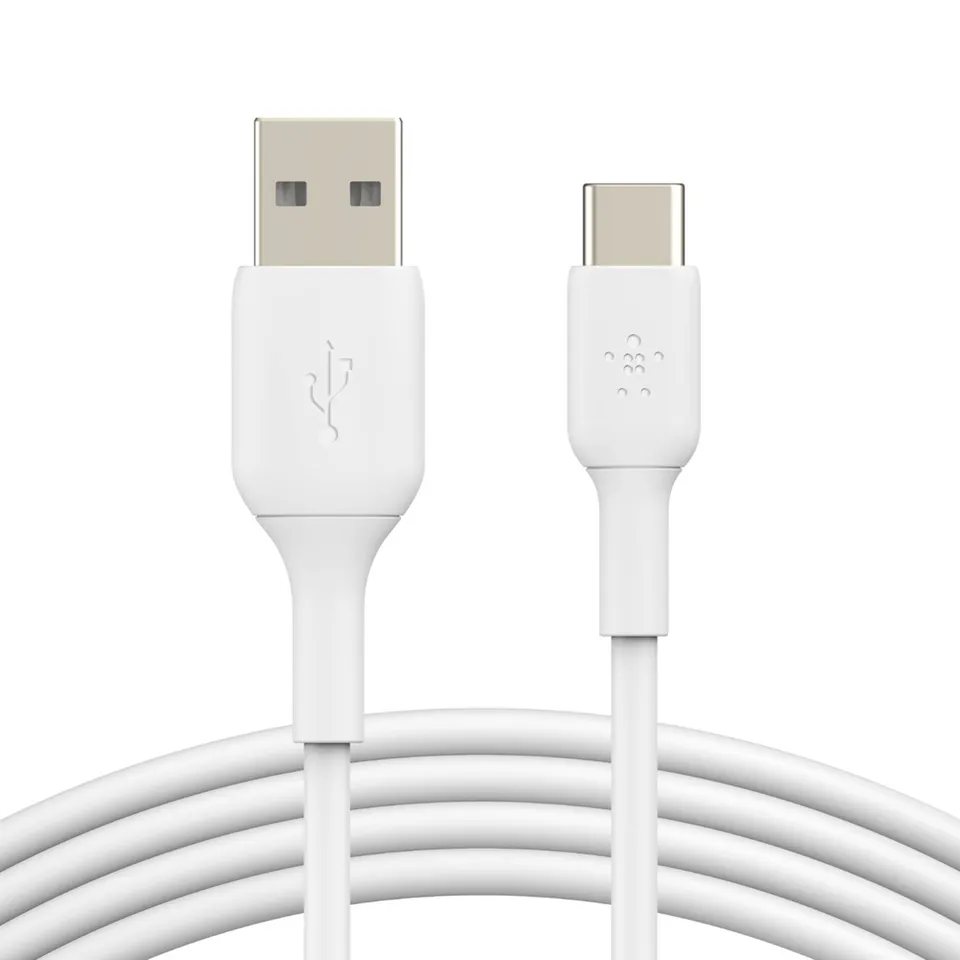 Belkin BOOST CHARGE USB-C/USB-A kabel, 1m, bílý