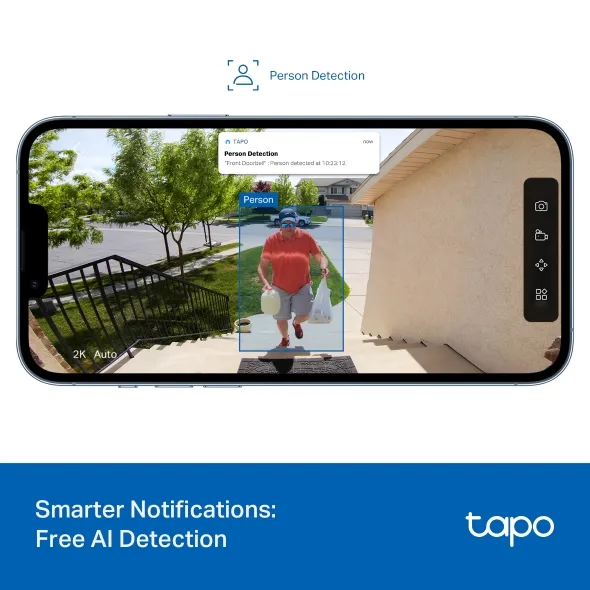 TP-LINK Tapo D205 chytrý mini video zvonek