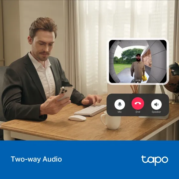 TP-LINK Tapo D205 chytrý mini video zvonek
