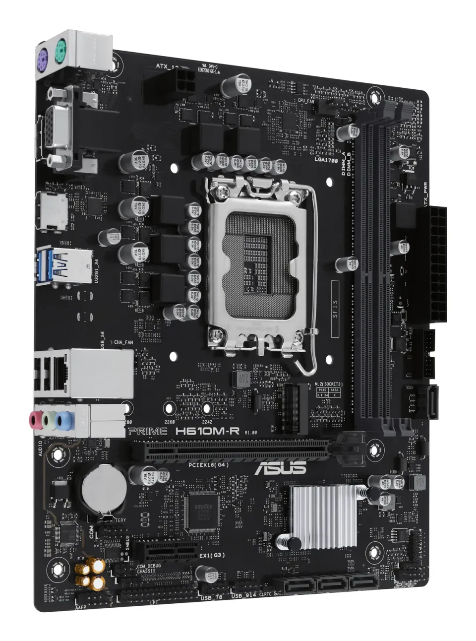 ASUS MB Sc LGA1700 PRIME H610M-R SI, Intel H610, 2xDDR5, 1xHDMI, 1xDP, 1xVGA, mATX