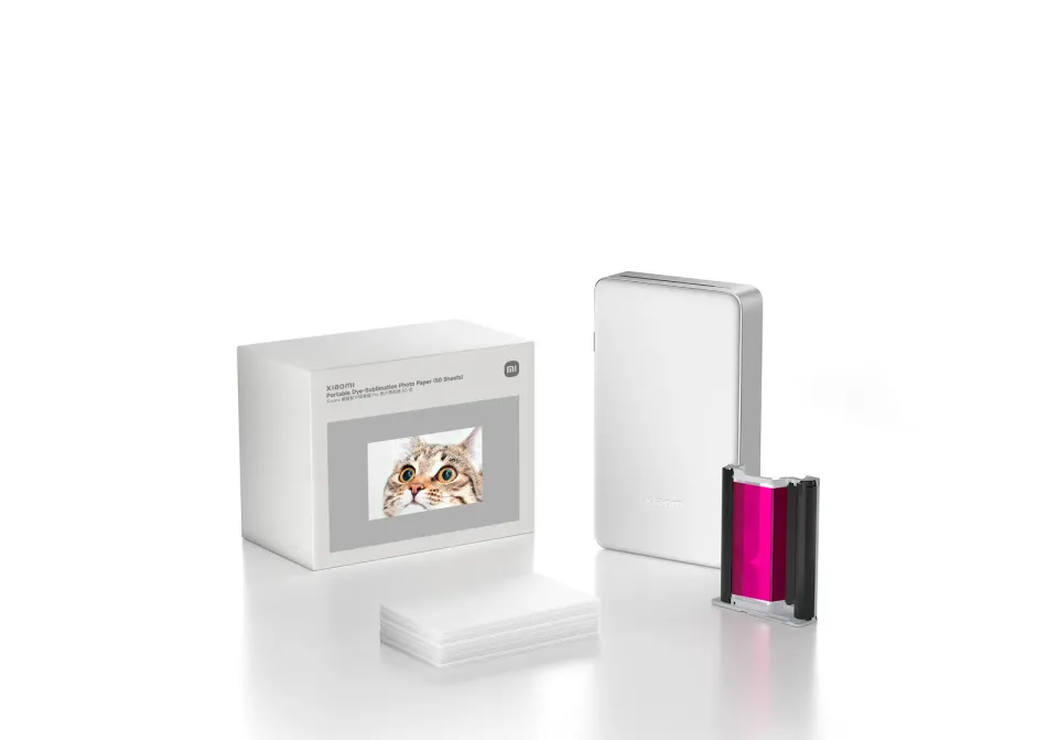 Xiaomi Portable Dye-Sublimation Photo Paper (50 Sheets)