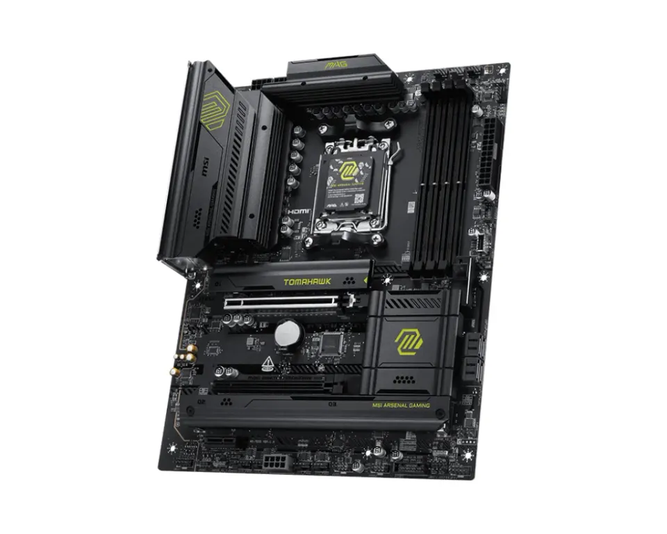 MSI MB Sc AM5 MAG B850 TOMAHAWK WIFI, AMD B850, 4xDDR5, WiFi, 1xHDMI, ATX