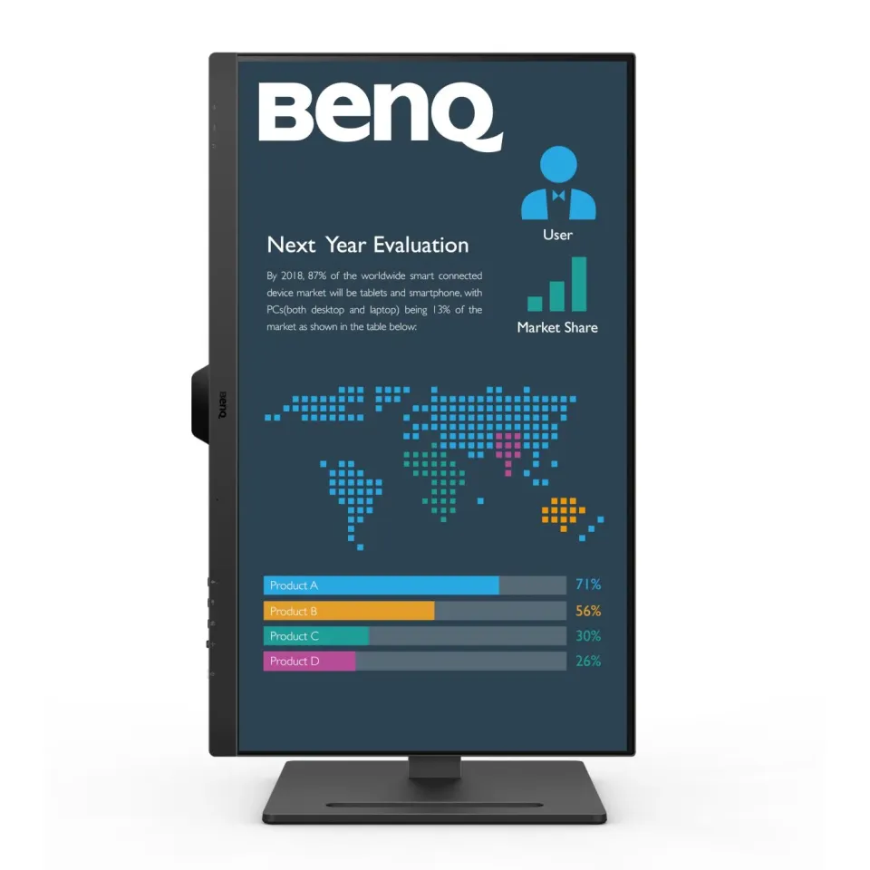 BenQ LCD BL2790QT 27" IPS/2560×1440/75Hz/5ms/DP/HDMI/3xUSB/USB-C/vesa/repro/low