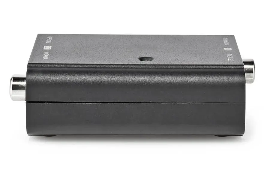 Nedis ACON2507BK - 2cestný | Vstupní konektor: 1x S / PDIF (RCA) Zásuvka / 1x To