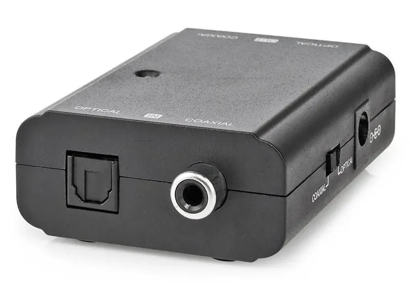 Nedis ACON2507BK - 2cestný | Vstupní konektor: 1x S / PDIF (RCA) Zásuvka / 1x To
