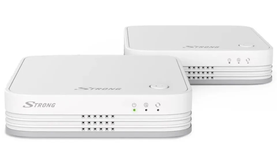 STRONG sada 2 ATRIA Wi-Fi Mesh Home Kit 1200/ Wi-Fi 802.11a/b/g/n/ac/ 1200 Mbit/s/ 2,4GHz a 5GHz/ 3x LAN/ bílý