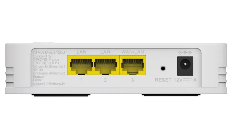 STRONG sada 2 ATRIA Wi-Fi Mesh Home Kit 1200/ Wi-Fi 802.11a/b/g/n/ac/ 1200 Mbit/s/ 2,4GHz a 5GHz/ 3x LAN/ bílý