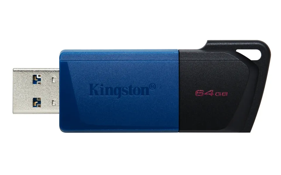 KINGSTON DataTraveler EXODIA M 64GB USB3.2 Gen1 flash drive (modrý černý)