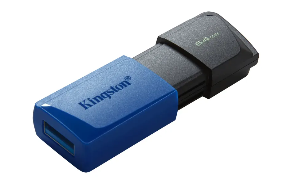 KINGSTON DataTraveler EXODIA M 64GB USB3.2 Gen1 flash drive (modrý černý)