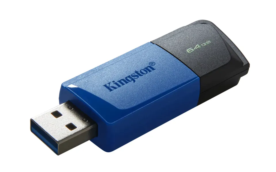 KINGSTON DataTraveler EXODIA M 64GB USB3.2 Gen1 flash drive (modrý černý)