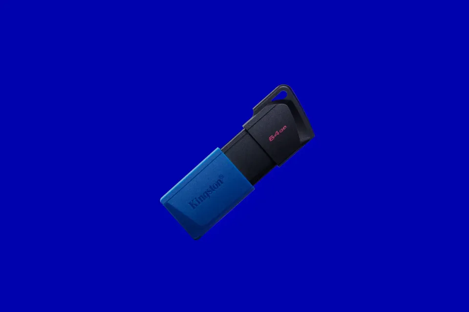 KINGSTON DataTraveler EXODIA M 64GB USB3.2 Gen1 flash drive (modrý černý)