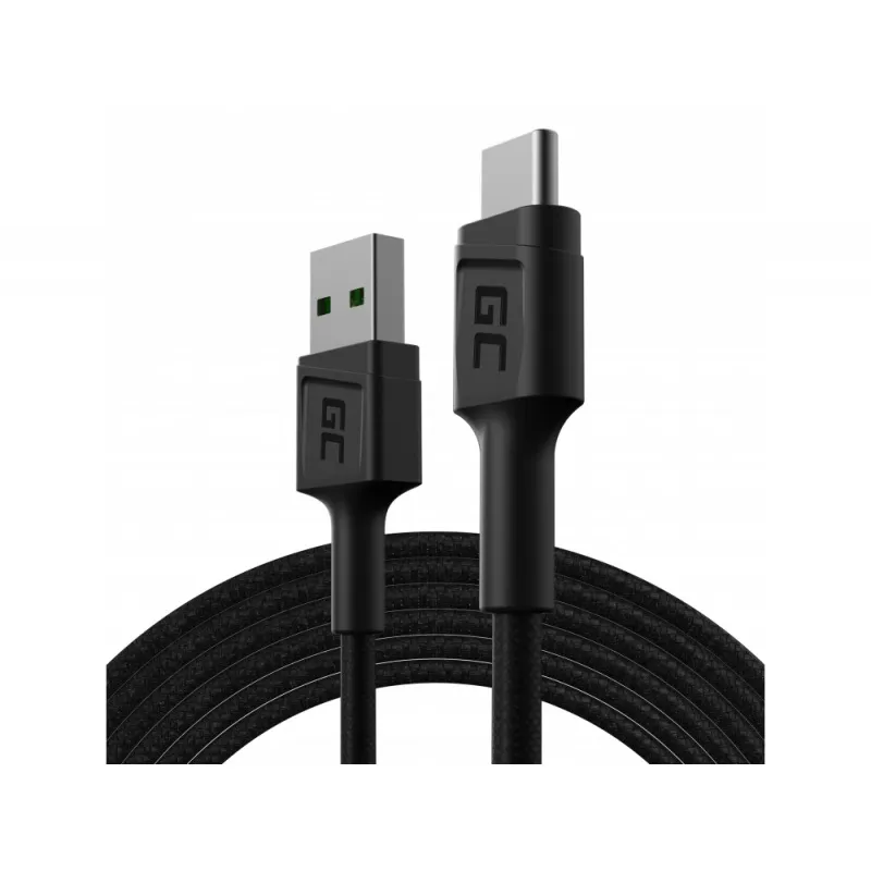 Green Cell Cable GC PowerStream USB-A - USB-C 200cm quick charge Ultra Charge, Q