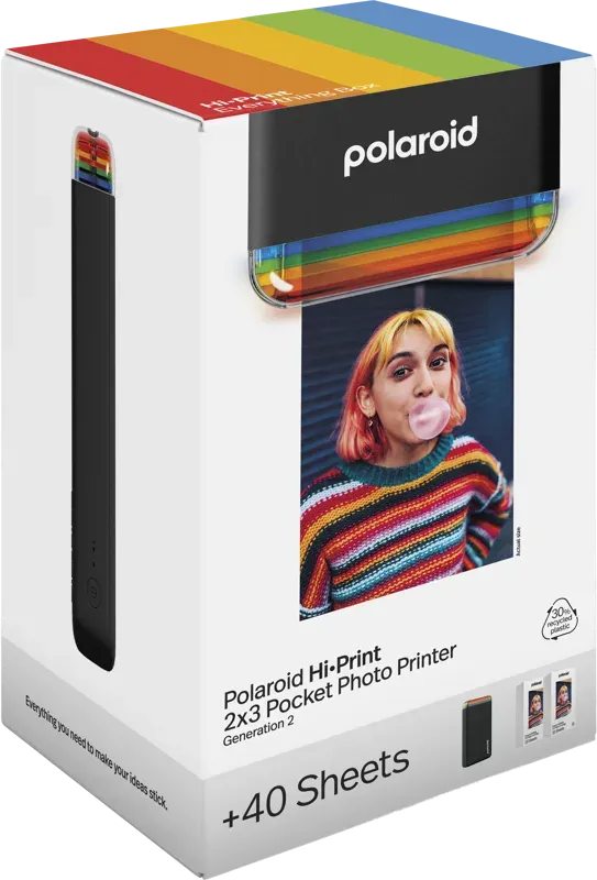 Polaroid Hi-Print Gen 2 E-box Black