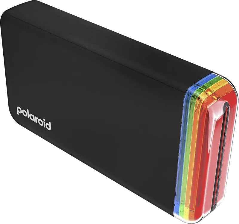 Polaroid Hi-Print Gen 2 E-box Black – kapesní fototiskárna 54 × 86 mm, Bluetooth, 2 kazety (40 listů), černá