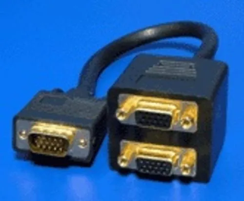 REDUKCE VGA FD(M) na 2x VGA FD15HD (F) rozbočovací adaptér