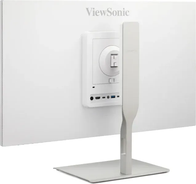ViewSonic VP2766-2K-W 27" QHD 3 sides Frameless SuperClear IPS Monitor s 100% sRGB, 90W USB-C,ergonomický stojan,bílý
