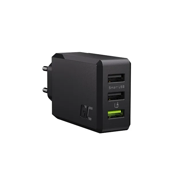 Green Cell GC ChargeSource 3 3xUSB 30W with fast charging technology Ultra Charg
