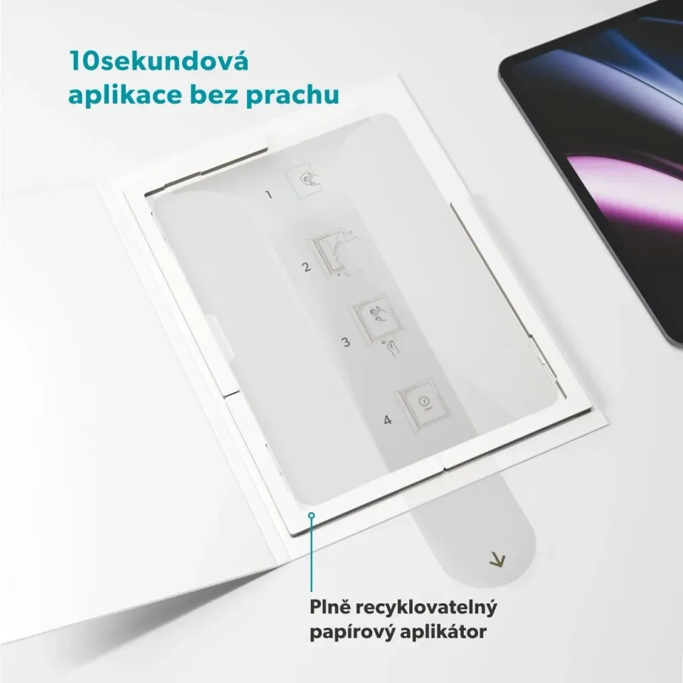Epico Glass Screen Protector iPad Pro 11" M4/M5 s aplikátorem
