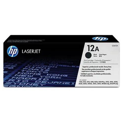HP Q2612A toner č.12A 2000str. (LJ 1010, 1012, 102x, 3015, 3020, 3030, 305x)