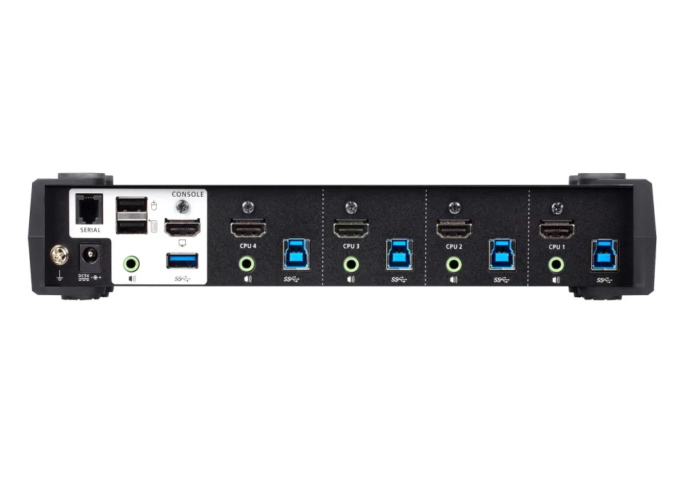 ATEN 4-port USB3.0 4K HDMI KVMP, audio