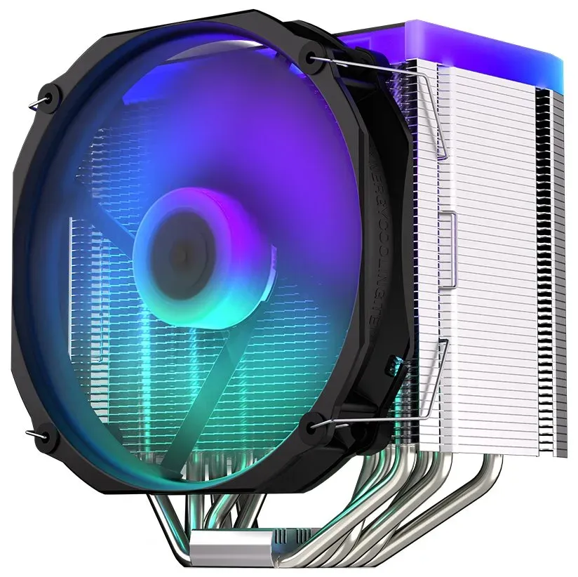Endorfy chladič CPU Fortis 5 ARGB / 140mm fan/ 6 heatpipes / PWM / nanoreset con