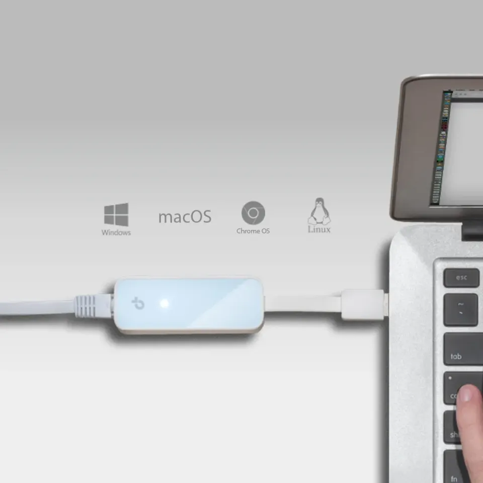 TP-LINK UE200 externi USB 2.0 sitovka 10/100