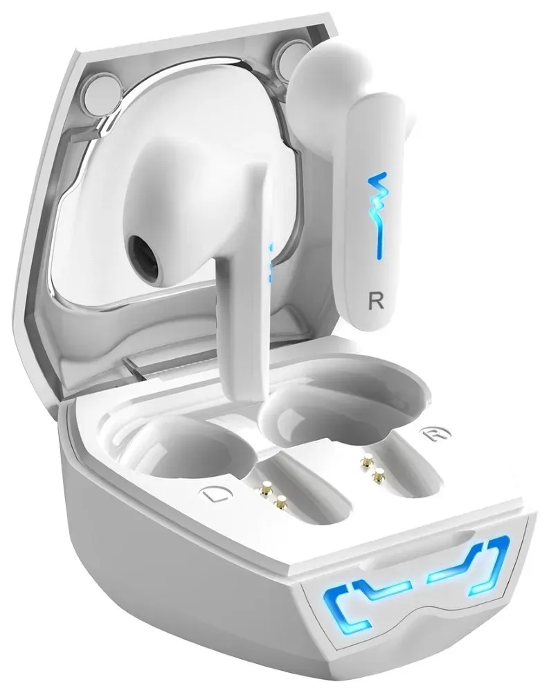 Genius HS-M920BT, Headset, bezdrátový, do uší, mikrofon, výdrž 4 hodiny, LED pod