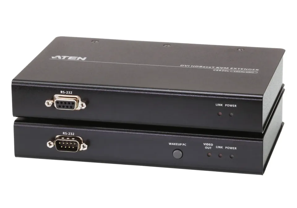 ATEN USB DVI HDBaseT 2.0 KVM Extender (1920 x 1200 na 100 m)