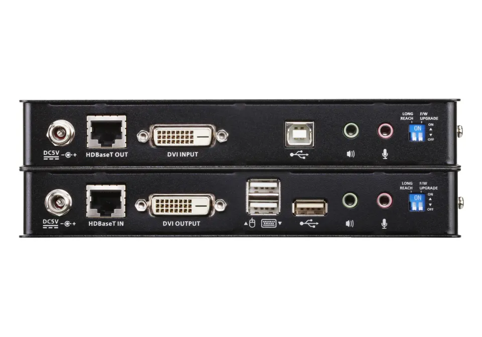 ATEN USB DVI HDBaseT 2.0 KVM Extender (1920 x 1200 na 100 m)