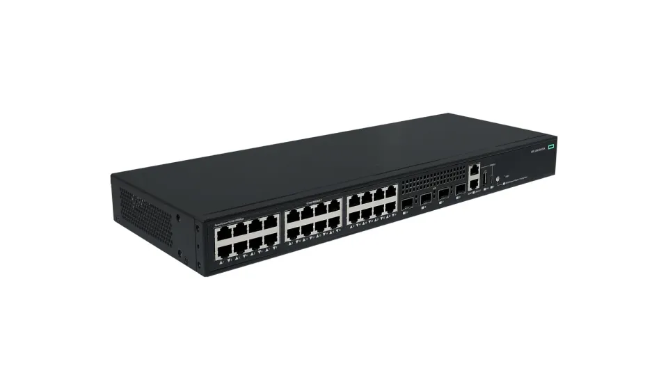 HPE NW CW 2150 24G PoE+ 4F 4P 405W Switch