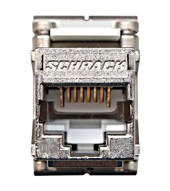 Keystone modul RJ45 stíněný, 10 Gb, třída Ea, 4PPoE