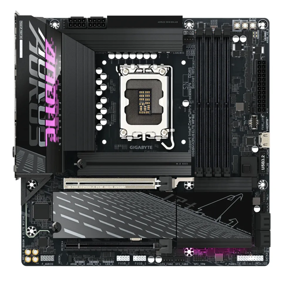 GIGABYTE B860M AORUS ELITE WIFI6E/LGA 1851/mATX