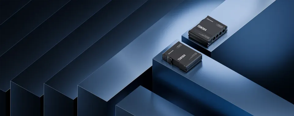 Teltonika ETHERNETOVÝ Switch NA DIN LIŠTU - TSW304