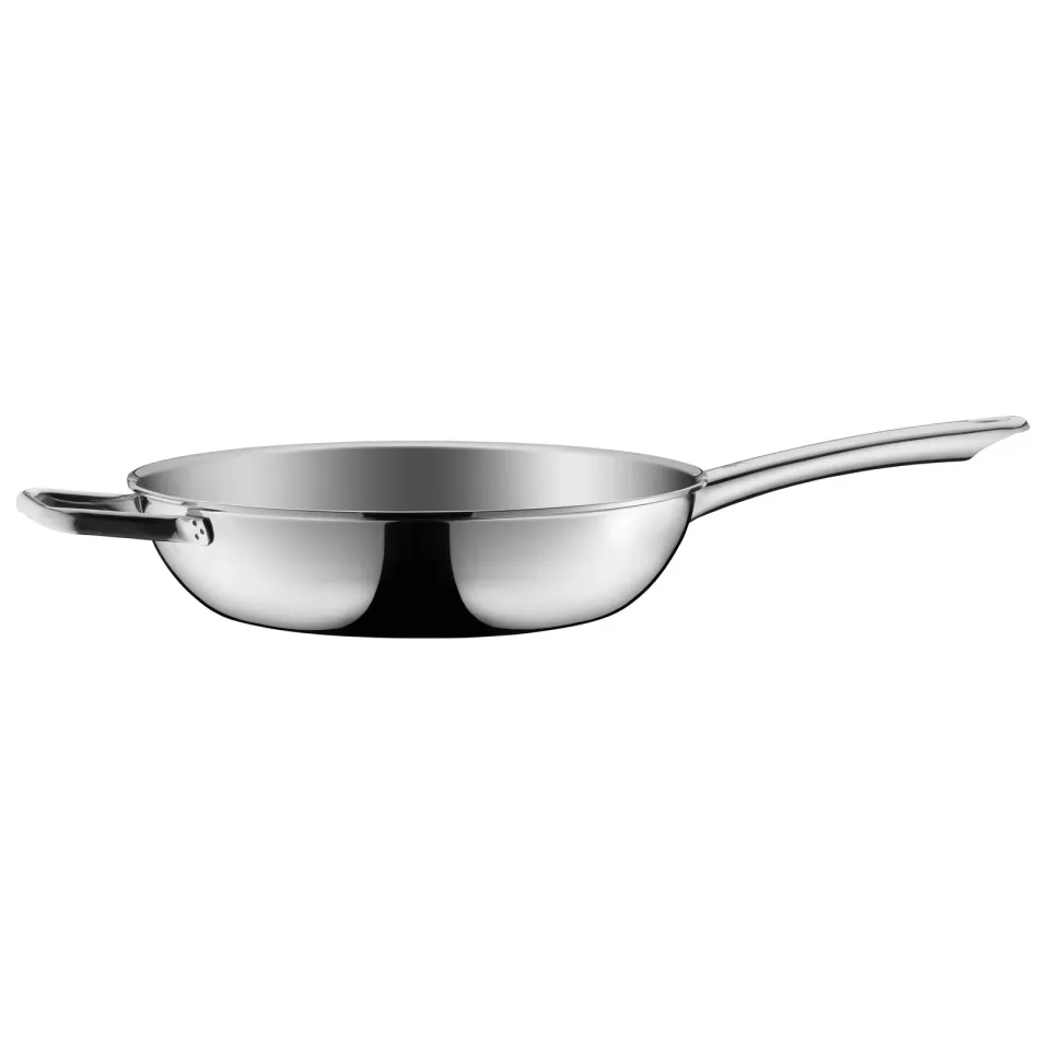 WMF Profi Resist vysoká pánev, 28cm, ruční mytí, nerezová ocel 18/10, hliník, chromová ocel