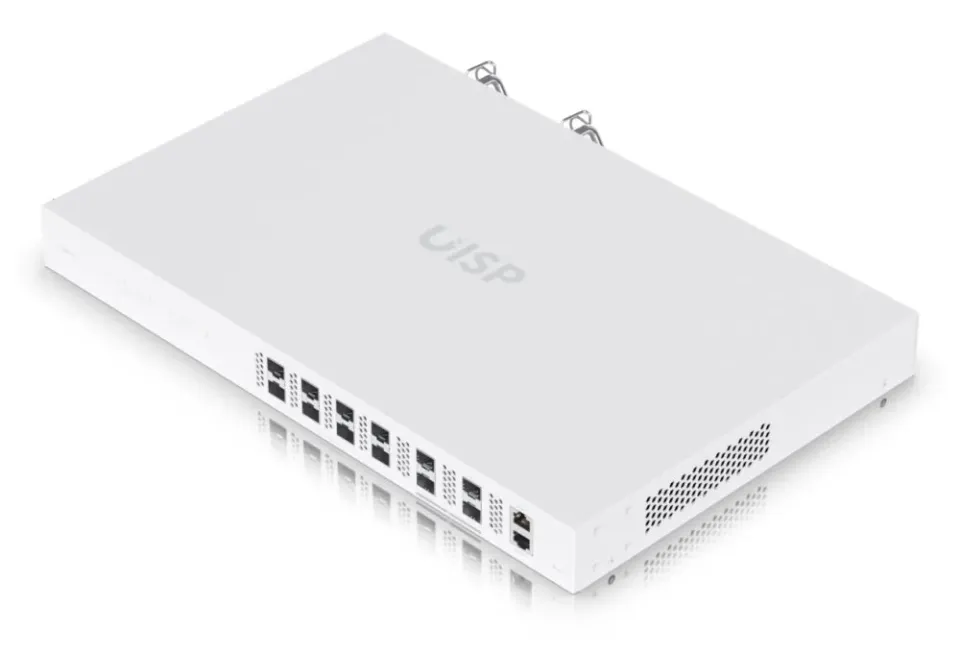 Ubiquiti UISP Fiber OLT XGS - 8x GPON port, 4x SFP28 port, 2x Hot-Swap, DAC kabel